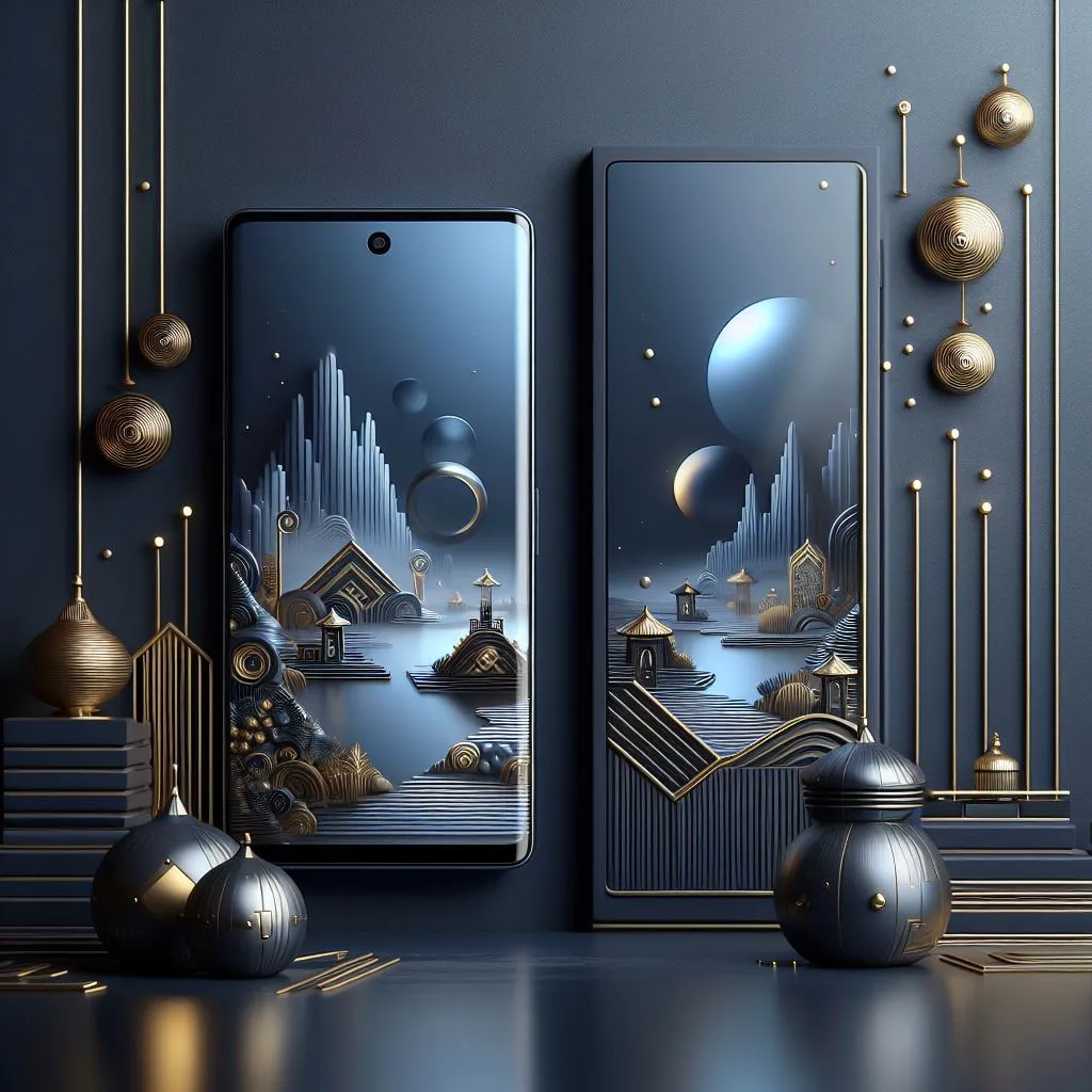 Decoration and design in Samsung phones 4